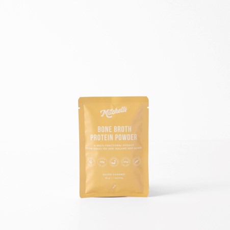 Mitchells Bone Broth Protein Powder Salted Caramel 30g